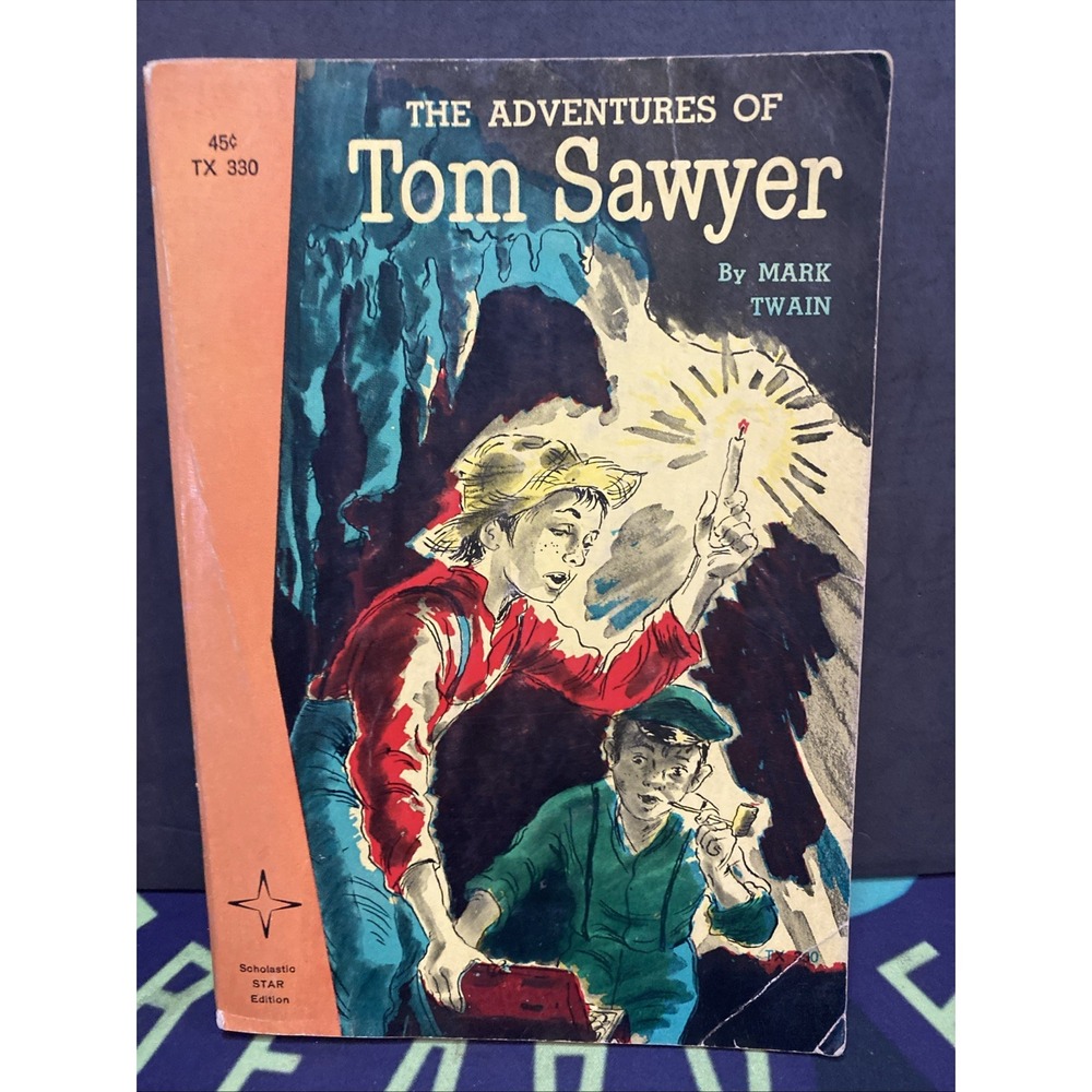 The Adventures Of Tom Sawyer by Mark Twain 1961 Scholastic Star Paperback Good